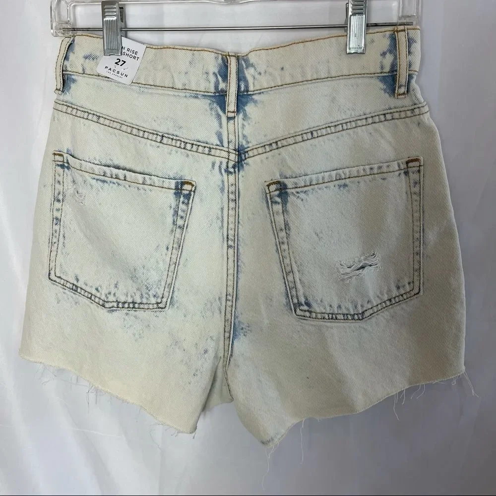 NWT PACSUN HIGH RISE SHORTS - Picture 2 of 11